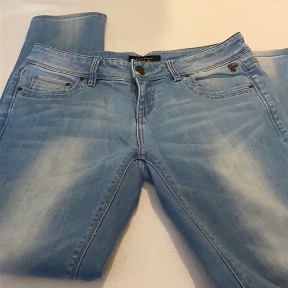 Vero Moda Light Wash Straight Leg Blue Jeans 0 - Picture 1 of 13